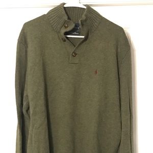 Polo button Pullover. M
